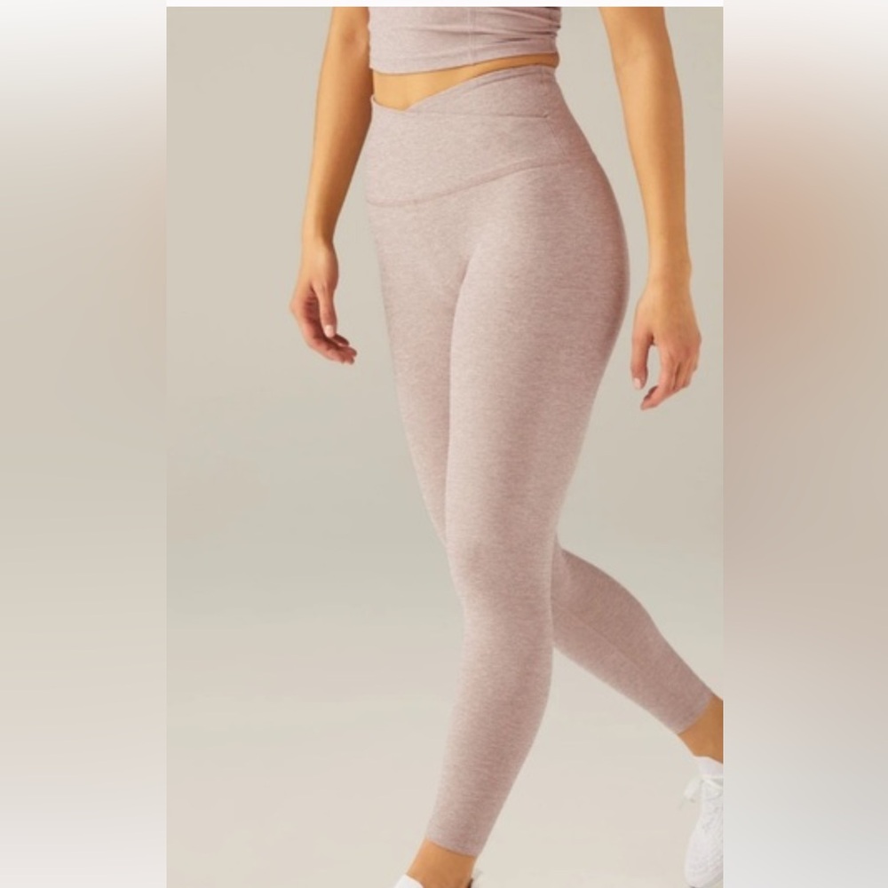 NWT beyond yoga at your leisure, tight, size extra small, color chai